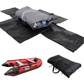 حقيبة تخزين القارب القابل للنفخ، حقيبة حمل القارب القابل للنفخ، حقيبة تخزين الكاياك القابلة للطي، تحمل حجم أصغر، حجم تخزين أكثر ملاءمة، 8-12.5 قدم #230-380 in Kuwait