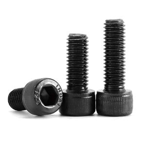 M10-1.5 x 30mm Hex Socket Head Cap Bolts Screws 12.9 Grade Alloy Steel, Black Oxide Finish,Allen Socket Drive,Machine Metric Hex Socket Screw,Full Thread,10 PCS