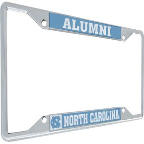 Desert Cactus University of North Carolina UNC Tar Heels Chapel Hill Metal License Plate Frame for Front or Back of Car Officially Licensed (Alumni)