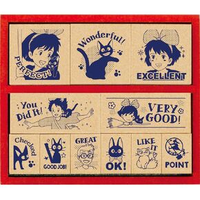 Beverly Kiki's Delivery Service Stamp English Wooden Reward Stamp SDH-118