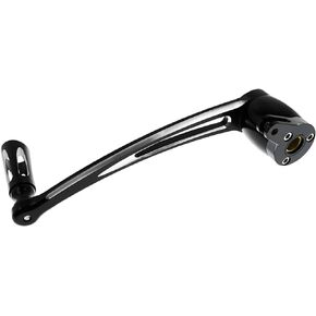 Motorcycle CNC Cut Brake Arm Pedal Levers Kit Fit for Harley Touring Trike 1997-2007 Black