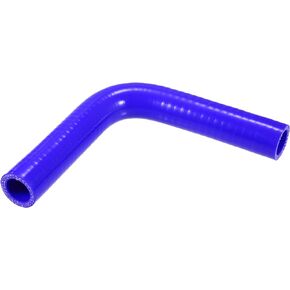 X AUTOHAUX 25mm 0.98" ID 90 Degree Elbow Silicone Reducer Hose Pipe Bend Turbo Water Intercooler Blue