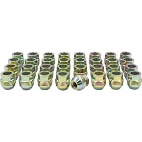 Wheel Accessories Parts 32 Pcs Lug Nuts Dual External Thread M14x1.5 OEM Stock Factory Replaces Chevy Silverado Avalanche Suburban Tahoe GMC Acadia Sierra Escalade Colorado Canyon Yukon K1500 Blazer