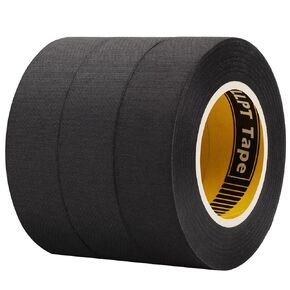 LLPT Wiring Harness Cloth Tape 5 Packs 3/4 Inch x 50 Ft Each Premium Fiber Wire Loom Wrapping Tape for Automotive Engine Electrical Protection (HC195)