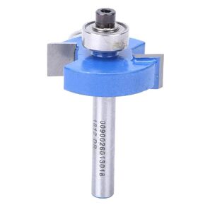 Hilitand Slot Cutter Router Bit 3/8 Inch Height T Type Rabbeting Router Bit 1/4 Inch Shank Woodworking Milling Cutter Woodworking Tool