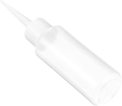TEHAUX Bottle Squeeze, Mini Tip Bottles Dropper Precision Dispensing Acrylic Pe Practical Diy Quilling White with Funnel Glue Painting Plastic Craft Ml Needle Oil Machine 10pcs in Saudi Arabia