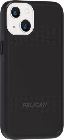 Pelican iPhone 13 Case with Screen Protector [Compatible With MagSafe] [10FT MIL-Grade Drop Protection] Shockproof Phone Case Cover for iPhone 13 with 9H Tempered Glass Film, Anti-Yellowing - Clear in Saudi Arabia