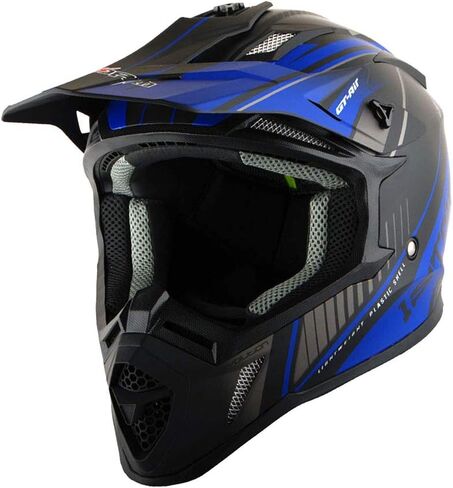 1Storm Adult Motocross Helmet BMX MX ATV Dirt Bike Downhill Mountain Bike Helmet Racing Style H637 in Kuwait
