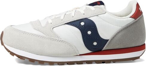 Saucony Originals Jazz Original (طفل صغير/طفل كبير) رمادي/كحلي/أحمر 6.5 طفل كبير M in Saudi Arabia