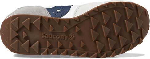Saucony Originals Jazz Original (طفل صغير/طفل كبير) رمادي/كحلي/أحمر 6.5 طفل كبير M in Saudi Arabia