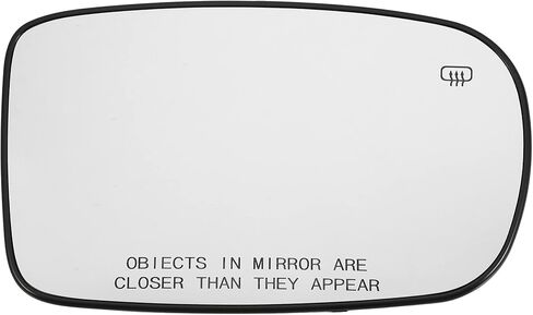 Heated Mirror Glass 68101146AA W/Backing Plate Right Passenger Side Car Exterior Mirror Glass for Chrysler 200 2011-2017 for Dodge Charger 2011-2021 in Saudi Arabia