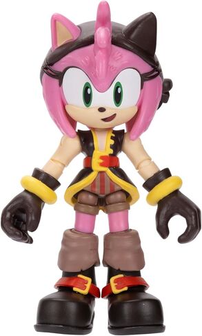 Sonic Prime 5-inch Black Rose - No Place Action Figure 13 points of Articulations. Ages 3+ (Officially licensed by Sega and Netflix) in Saudi Arabia