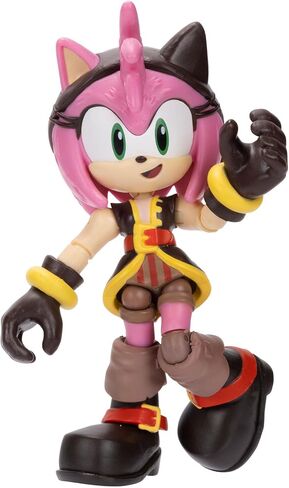 Sonic Prime 5-inch Black Rose - No Place Action Figure 13 points of Articulations. Ages 3+ (Officially licensed by Sega and Netflix) in Saudi Arabia