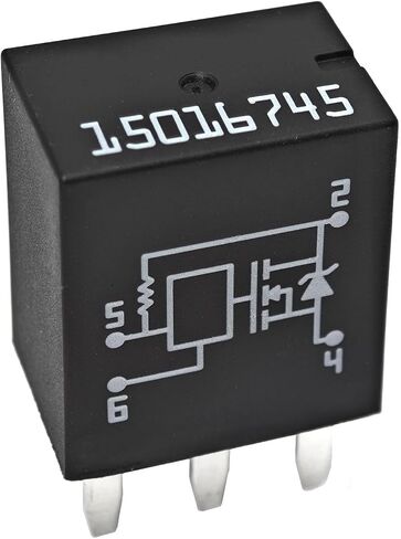 Relay 15016745, 601-218 15016745 4-Pin Headlight Relay, Compatible for Chevrolet GMC Buick 15016745 Multi-Purpose Relay in Saudi Arabia