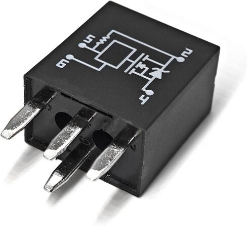 Relay 15016745, 601-218 15016745 4-Pin Headlight Relay, Compatible for Chevrolet GMC Buick 15016745 Multi-Purpose Relay in Saudi Arabia