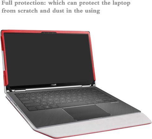 حافظة حماية Alapmk لجهاز 13.3 بوصة Dell Latitude 7330 7320 وHP Elite Dragonfly/Envy 13 13-baXXXX/Envy x360 13 13-ayXXXX 13-bdXXXX/EliteBook x360 1030 G7 G8 وASUS Q326FA/VivoBook S13 S333JA، أسود in Kuwait