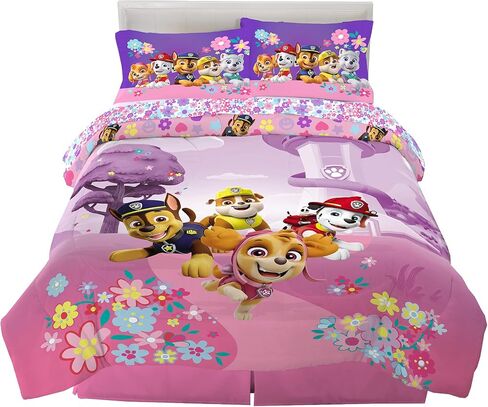 Franco Kids Bedding Super Soft Comforter and Sheet Set, 4 Piece Twin Size, Baby Shark in Kuwait