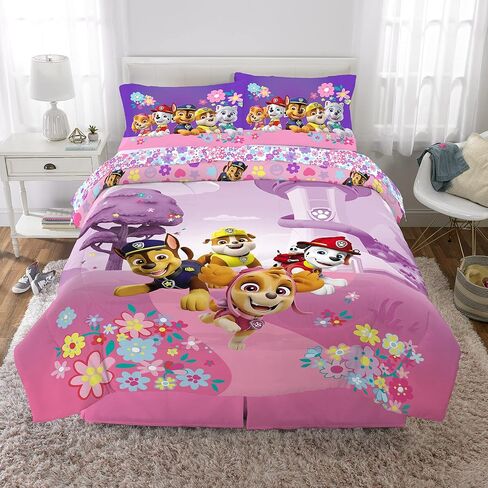 Franco Kids Bedding Super Soft Comforter and Sheet Set, 4 Piece Twin Size, Baby Shark in Kuwait