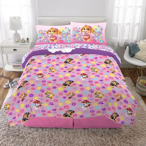 Franco Kids Bedding Super Soft Comforter and Sheet Set, 4 Piece Twin Size, Baby Shark in Kuwait