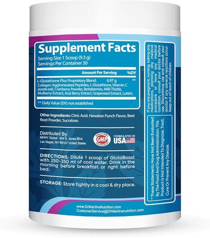 6970mg Glutathione | Powerful Antioxidant | Anti-Aging Formula for Skin Health, Whitening & Pigmentation | Supports Immune System, Gut Health & Liver Detox | Enhanced with Vitamin C, Collagen & More in Kuwait