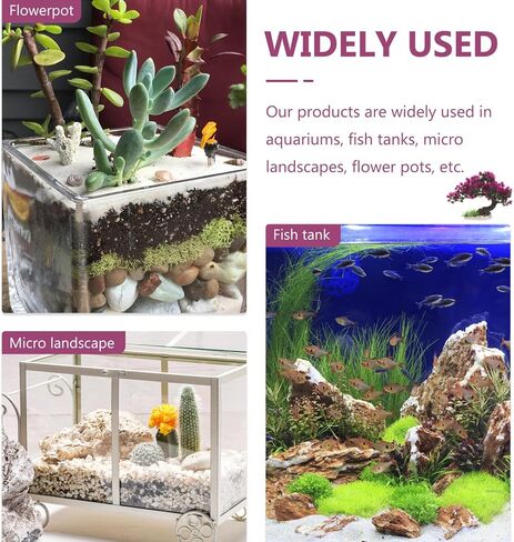 Ipetboom Plastic Artificial Plants Flower Decoration Aquarium Plants Aquarium Bonsai Tree Plant Fish Tank Decoration Pink Cherry Blossom Tree for Aquarium Decor in Saudi Arabia