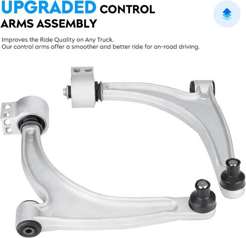 8PCS Front Lower Control Arm & Ball Joint Assembly for 04-12 Chevy Malibu, 07-09 Saturn Aura, 05-10 Pontiac G6 Outer Tie Rod Stabilizer Sway Bar End Link Suspension Kit K620180 K620179 in Saudi Arabia