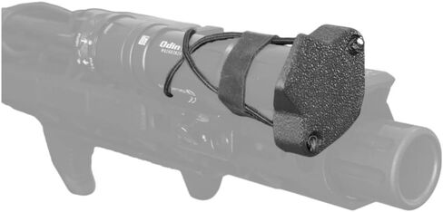 غطاء خفيف للمصابيح الكاشفة المثبتة على الأسلحة | غطاء عدسة البندقية متوافق مع Surefire/Streamlight/Olight/Cloud Defense in Kuwait