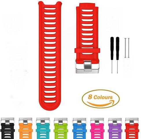Band for Garmin Forerunner 910XT Watch, Silicone Wristband Replacement Watch Band for Garmin Forerunner 910XT in Saudi Arabia