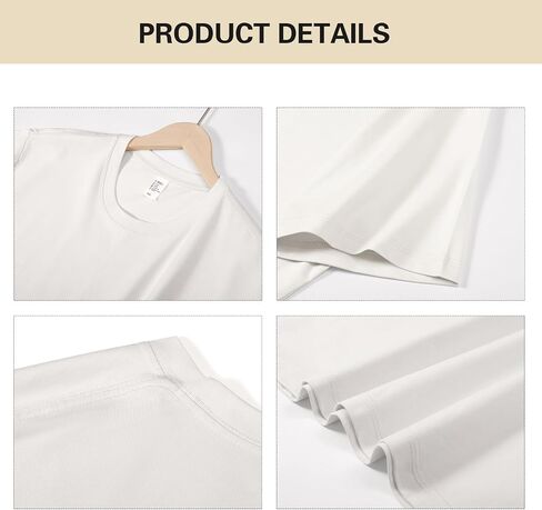 Men's Oversized T Shirts Lightweight Cooling Soft T-Shirt Short Sleeve Slick Casual Basic Crewneck Tee Shirt in Saudi Arabia