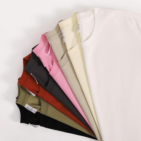 Men's Oversized T Shirts Lightweight Cooling Soft T-Shirt Short Sleeve Slick Casual Basic Crewneck Tee Shirt in Saudi Arabia