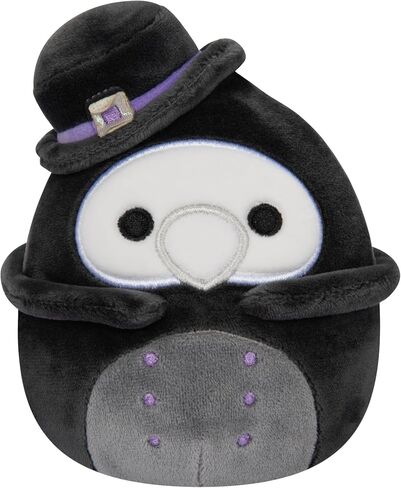 Squishmallows 8-Inch Aldron The Plague Doctor - Official Jazwares Plush - Collectible Soft & Squishy Stuffed Animal Toy - Add to Your Squad - Gift for Kids, Girls & Boys in Saudi Arabia