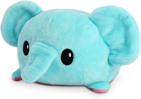 TeeTurtle - The Original Reversible Sloth Plushie - Brown - Cute Sensory Fidget Stuffed Animals That Show Your Mood 3.5 inch in Kuwait