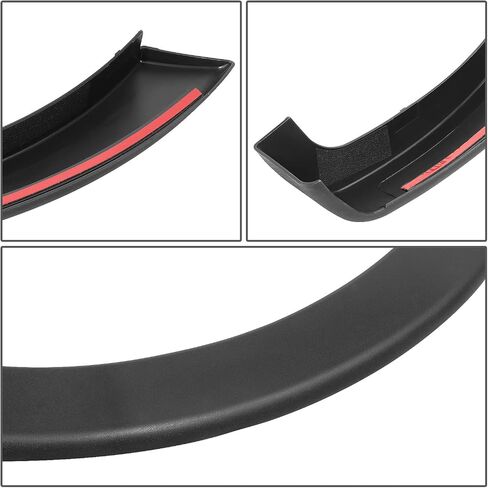 DNA Motoring WF-81020-MBK مشاعل عجلة الحاجز على طراز المصنع متوافقة مع 09-14 F-150 مقاس 67 بوصة / 78.8 بوصة / 97.4 بوصة، أسود غير لامع in Kuwait
