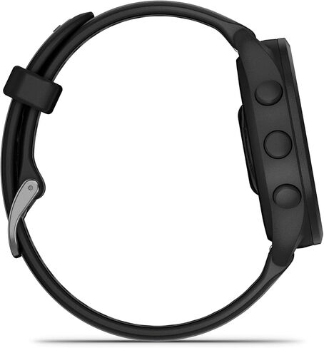 Garmin Forerunner 165 Music GPS Running Smartwatch, Fitness Tracker Smart Watch for Men and Women Bundle with Accessories - Black/Slate Gray in Saudi Arabia