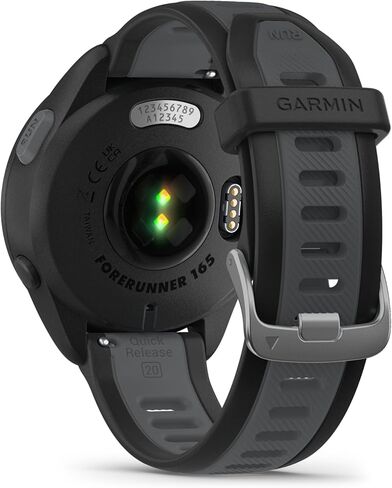 Garmin Forerunner 165 Music GPS Running Smartwatch, Fitness Tracker Smart Watch for Men and Women Bundle with Accessories - Black/Slate Gray in Saudi Arabia