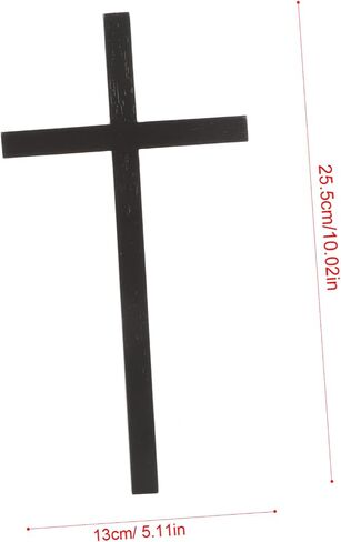 ORFOFE Cross Pendant Religious Wall Cross Cross-shaped Decor Church Cross Wall Hanging Vintage Cross Wall Art Christian Cross for Wall Christian Pray Wall Art Wooden The Cross Statue in Saudi Arabia