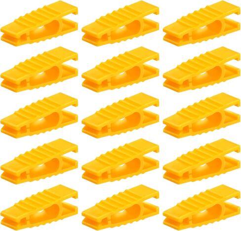 30 Pcs Automobile Fuse Pullers Yellow Fuse Extraction Tools Mini Plastic Fuse Pullers for Car Motorcycle Truck SUV Automotive Fuses Replacement in Saudi Arabia