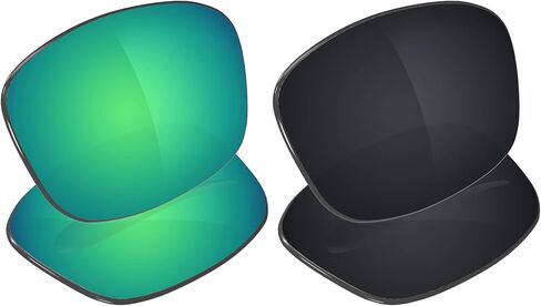 عدسات كلفانية بديلة لنظارات Arnette Quick Draw AN4178 مقاس 59 مم - اليشم + الأسود المستقطب - حزمة كومبو in Kuwait