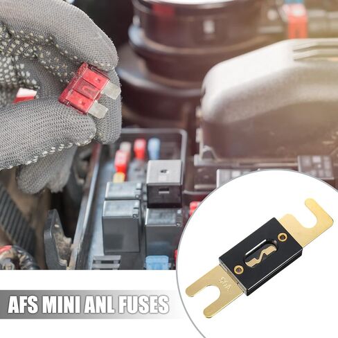 X AUTOHAUX 450A ANL استبدال الصمامات الكهربائية للحماية الكهربائية لسيارة شاحنة دراجة نارية قارب أقراص صوتية in Kuwait