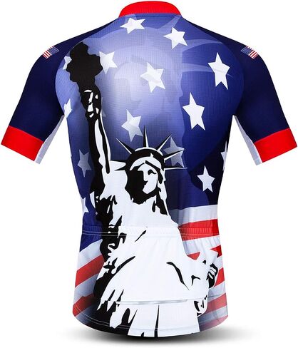 Cycling Jersey Set Men Short Sleeve MTB Bike Clothing Bicycle Shirts Padded Shorts in Saudi Arabia
