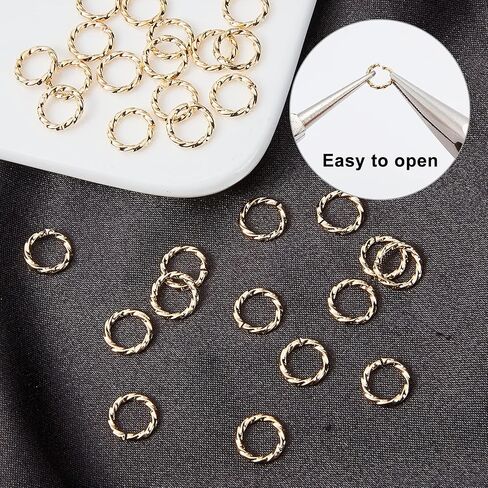 CREATCABIN 80Pcs Open Jump Rings 925 Sterling Silver Small Connectors 4 Sizes with Plastic Container Charm Jump Ring Round Bulk for Jewelry Making Craft Bracelet Necklace Earring DIY 3mm 4mm 5mm 6mm in Saudi Arabia