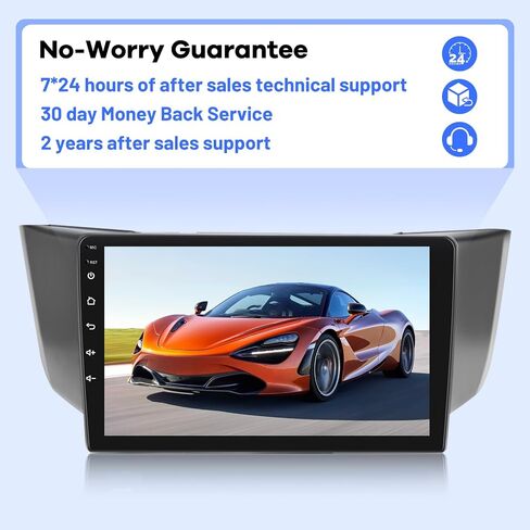 [2G+64G] Car Radio for Lexus RX300 RX330 RX350 RX400H 2003-2009, Android 13 Touch Screen Car Play Stereo, Carplay/Android Auto/EQ Audio/SWC/Bluetooth + AHD Backup Camera in Saudi Arabia