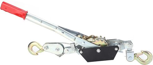 Winch,Come Along Winch,Hand Winch,2T Wire Rope Hand Power Puller Tighten Tool,Heavy Duty Steel Construction, Powerful Puller System, Ideal for Construction and Highway in Saudi Arabia