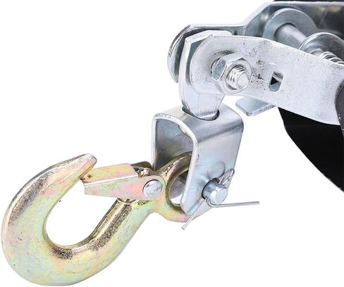 Winch,Come Along Winch,Hand Winch,2T Wire Rope Hand Power Puller Tighten Tool,Heavy Duty Steel Construction, Powerful Puller System, Ideal for Construction and Highway in Saudi Arabia