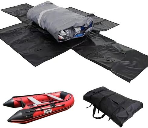 حقيبة تخزين القارب القابل للنفخ، حقيبة حمل القارب القابل للنفخ، حقيبة تخزين الكاياك القابلة للطي، تحمل حجم أصغر، حجم تخزين أكثر ملاءمة، 8-12.5 قدم #230-380 in Kuwait