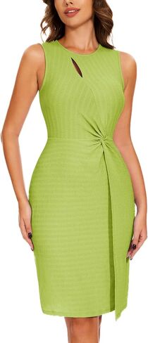 Wedtrend Women's Work Dress 2024 Bodycon Pencil Dress Twist Cocktail Party Dresses in Saudi Arabia