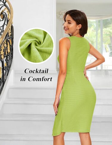 Wedtrend Women's Work Dress 2024 Bodycon Pencil Dress Twist Cocktail Party Dresses in Saudi Arabia