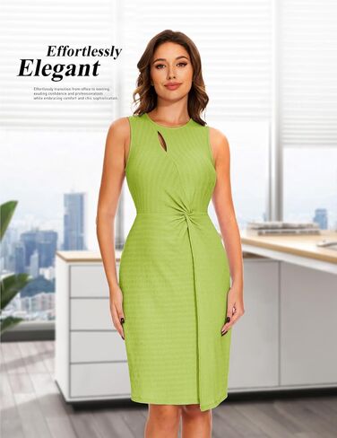 Wedtrend Women's Work Dress 2024 Bodycon Pencil Dress Twist Cocktail Party Dresses in Saudi Arabia