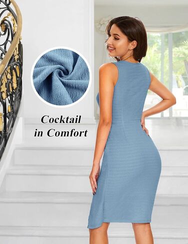 Wedtrend Women's Work Dress 2024 Bodycon Pencil Dress Twist Cocktail Party Dresses in Saudi Arabia