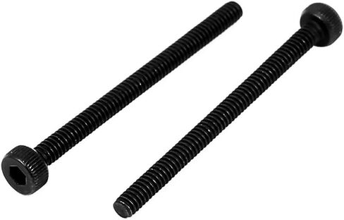 Uxcell M2x15mm 14.9 سبائك الصلب عرافة المقبس رئيس مخرش غطاء برغي الترباس الأسود 50 قطعة in Saudi Arabia